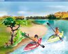 Playmobil - Camping with campfire